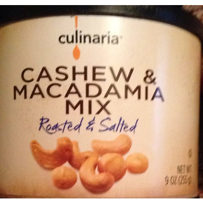 Cashew & Macadamia Mix, Roasted & Salted