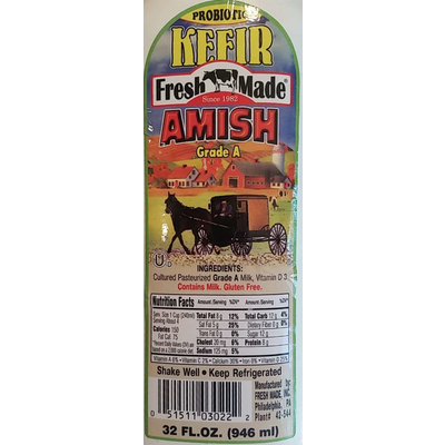Kefir Amish, Grade A Milk