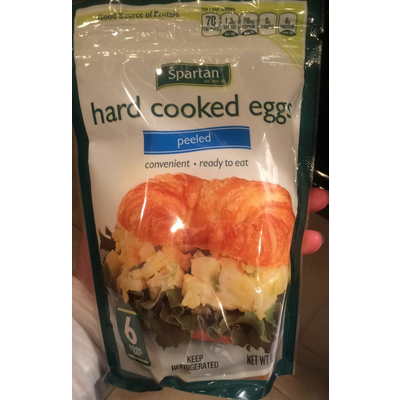 Hard Cooked Eggs, Peeled