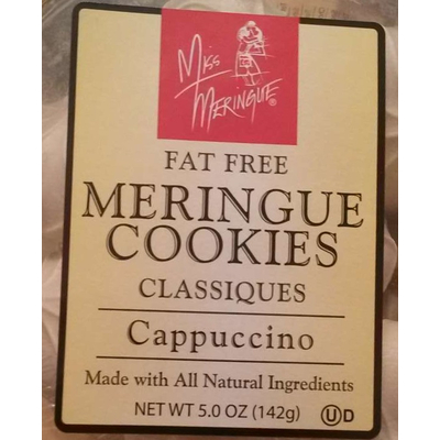 Meringue Cookies, Cappuccino