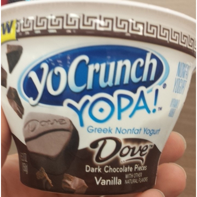 Yopa!, Greek Nonfat Yogurt, Dark Chocolate Vanilla