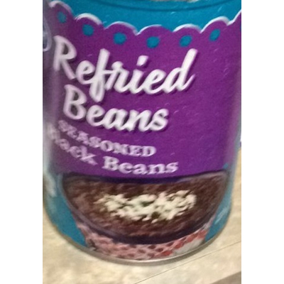 Refried Beans, Seasoned Black Beans
