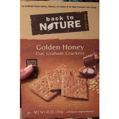Golden Honey Oat Graham Crackers