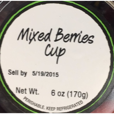 Mixed Berries Cup