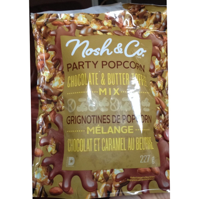 Party Popcorn, Chocolate & Butter Toffee Mix