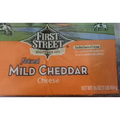 Natural Cheese, Mild Cheddar