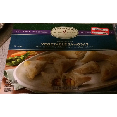 Vegetable Samosas