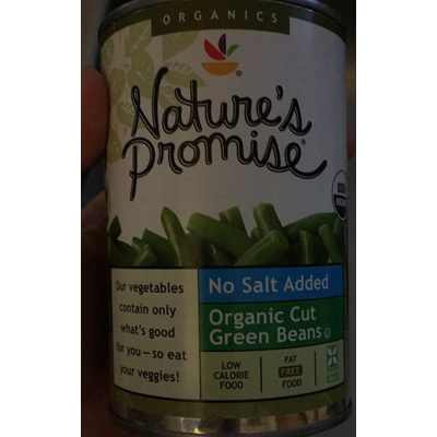 Organic Cut Green Beans, No Salt Added