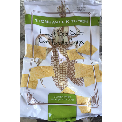 Corn Tortilla Chips, Lime & Sea Salt
