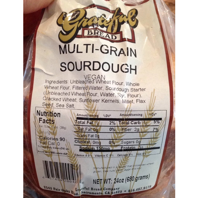 Bread, Multi-Grain Sourdough