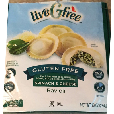 Spinach & Cheese Ravioli