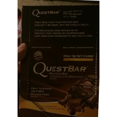 Protein Bar, Chocolate Brownie Flavor