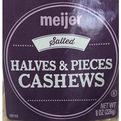 Halves & Pieces Cashews, Salted