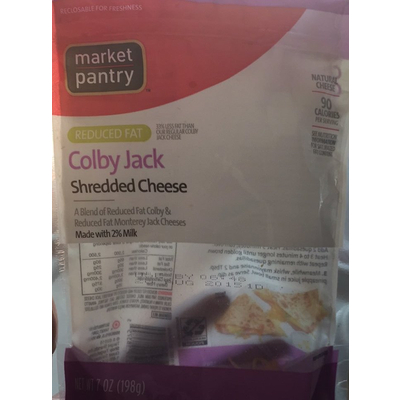 Reduced Fat, Colby Jack Shredded Cheese