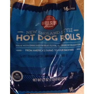 New England Style Hot Dog Rolls