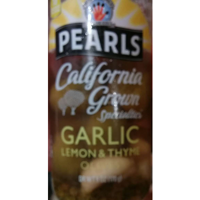 Lemon & Thyme Olives, Garlic