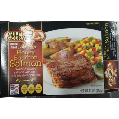 Gluten Free Honey Bourbon Salmon