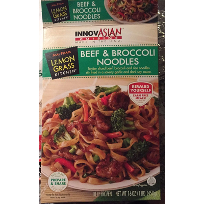 Noodles, Beef & Broccoli