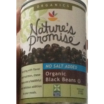 Organic Black Beans, No Salt Added