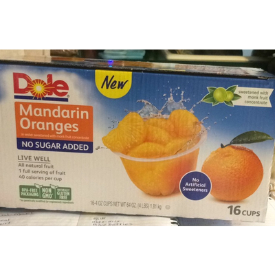 Mandarin Oranges, No Sugar Added