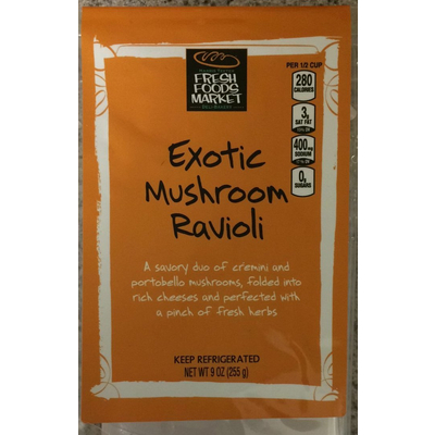 Ravioli, Exotic Mushroom