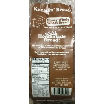 Bread, Honey Whole Wheat