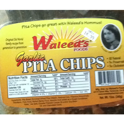 Pita Chips, Garlic