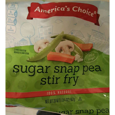 Sugar Snap Pea Stir Fry