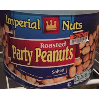 Party Peanuts, Roasted, Salted