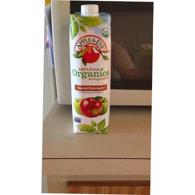 100% Juice Organics, Natural Style Apple