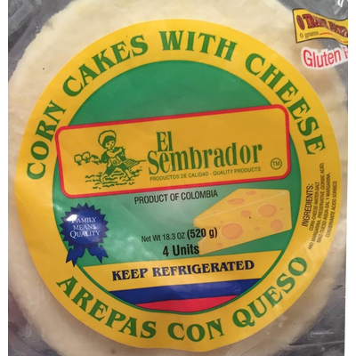 Corn Cakes with Cheese