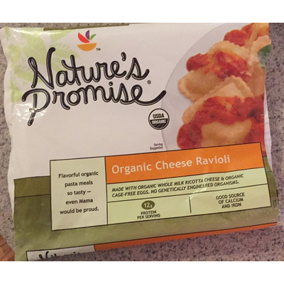 Organic Cheese Ravioli