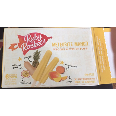 Meteorite Mango, Veggie & Fruit Pops