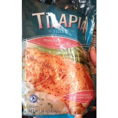 Tilapia Fillets, Boneless/Skinless
