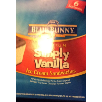 Simply Vanilla, Ice Cream Sandwiches