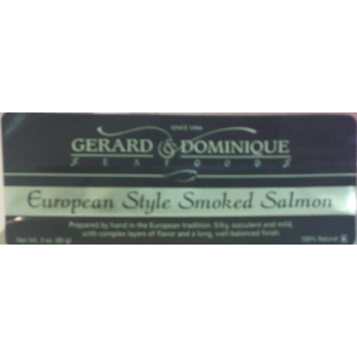 European Style Smoked Salmon