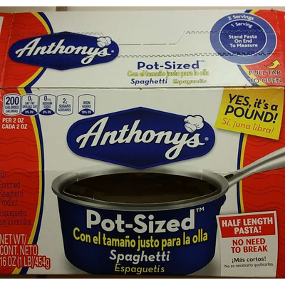 Pot-Sized Spaghetti