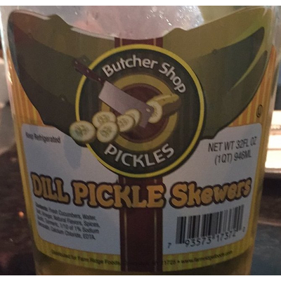 Dill Pickle Skewers