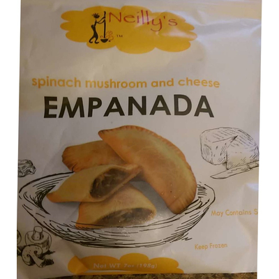 Empanada, Spinach Mushroom and Cheese