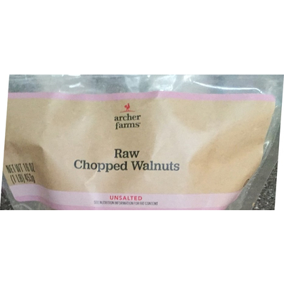 Raw Chopped Walnuts