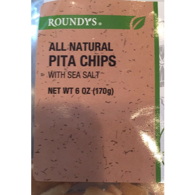 Pita Chips with Sea Salt