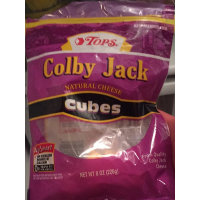 Colby Jack Natural Cheese, Cubes