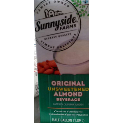 Unsweetened Almond Beverage, Original