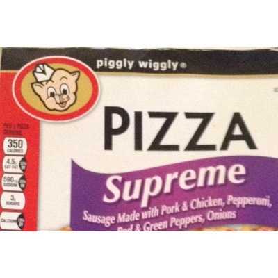 Pizza, Supreme