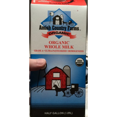 Organic Milk, Whole