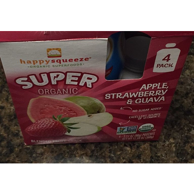 Super Organic, Apple Strawberry & Guava