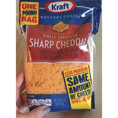 Finely Shredded Sharp Cheddar