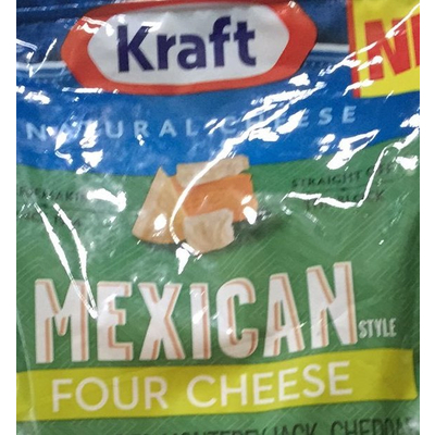 Natural Cheese, Mexican Style Four Cheese