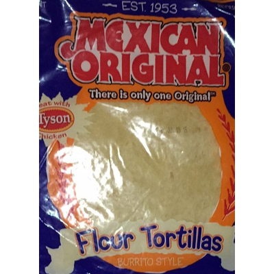 Flour Tortillas, Burrito Style