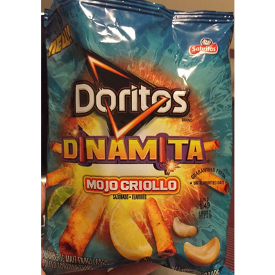 Rolled tortilla Chips, Dinamita Mojo Criollo